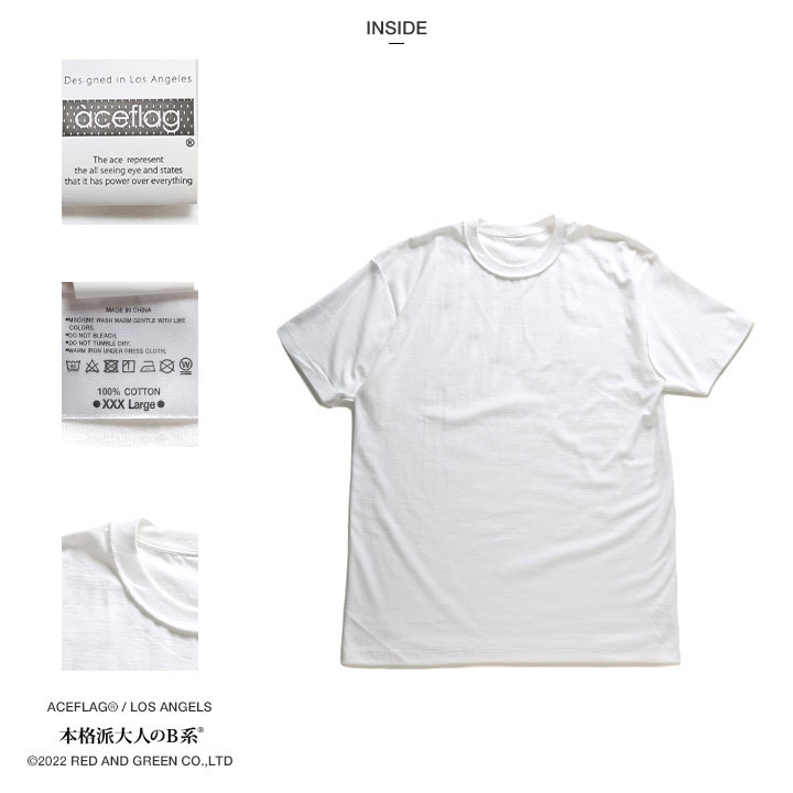 ACE FLAG 上下セット 半袖 ブランド Tシャツ ハーフパンツ 上下 コーデセット 大きいサイズ エースフラッグ セットアップ LA ペイズリー柄 スペード ロゴ｜weekindenim｜13