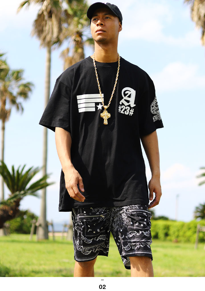 ACEFLAG（エースフラッグ） 上下セット 半袖 ブランド Tシャツ ハーフ