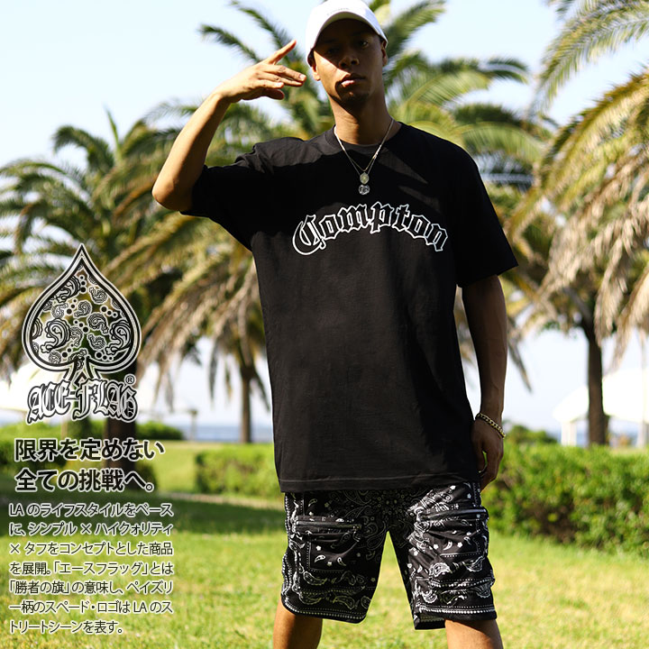 ACEFLAG（エースフラッグ） 上下セット 半袖 ブランド Tシャツ ハーフ