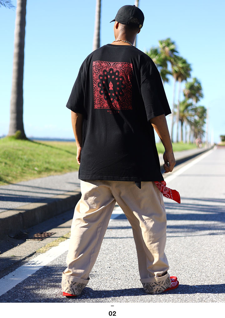 ACEFLAG（エースフラッグ） 上下セット 半袖 ブランド Tシャツ