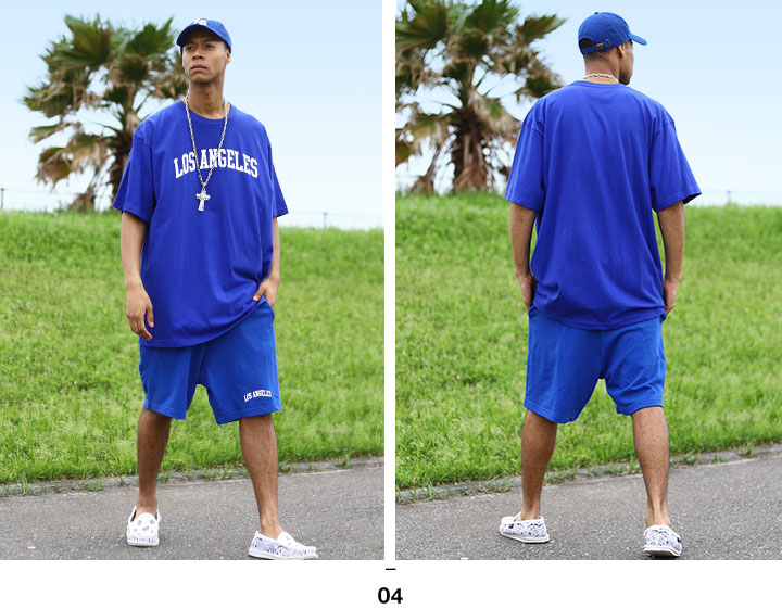 ACEFLAG（エースフラッグ） 上下セット 半袖 ブランド Tシャツ LA