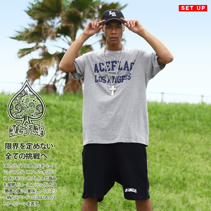 ACE FLAG ㉺Zbg  uh TVc n[tpc 傫TCY G[XtbO ZbgAbv Los Angeles T[X LA rbOVGbg bn