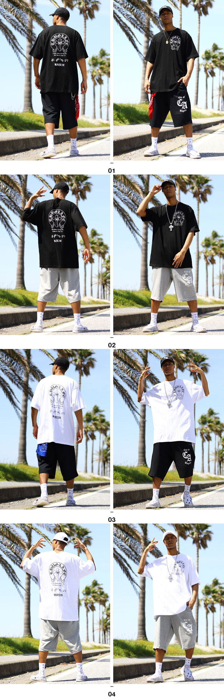 ACEFLAG（エースフラッグ） 上下セット 半袖 ブランド Tシャツ ハーフ