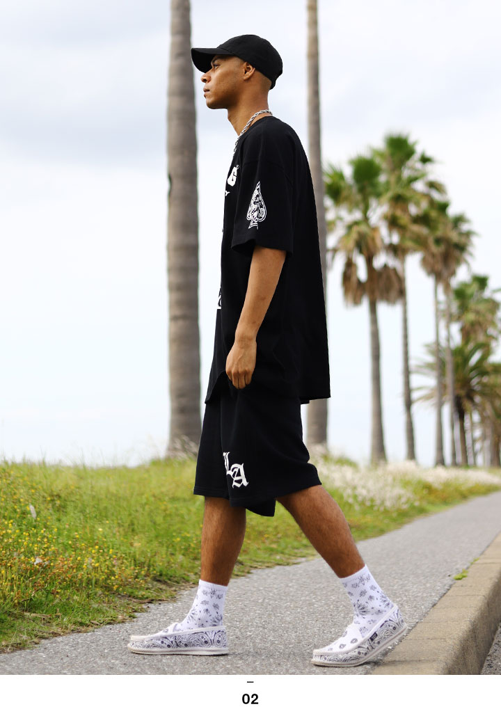 ACEFLAG（エースフラッグ） 上下セット 半袖 ブランド Tシャツ ハーフ