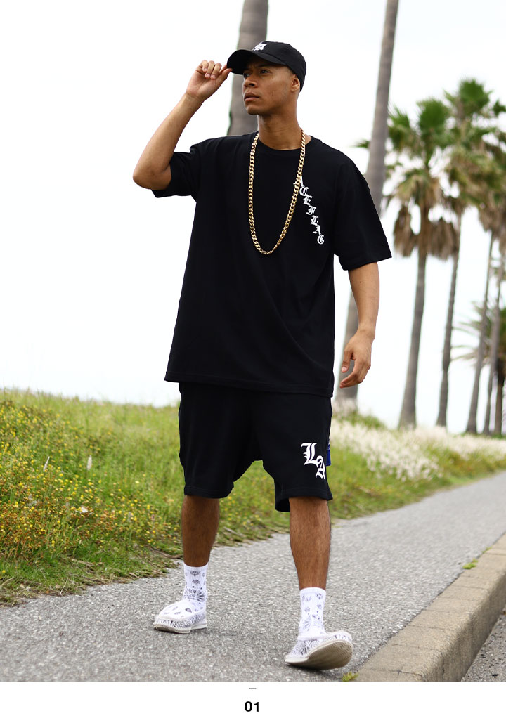 ACEFLAG ACE FLAG 上下セット 半袖 ブランド Tシャツ ハーフ