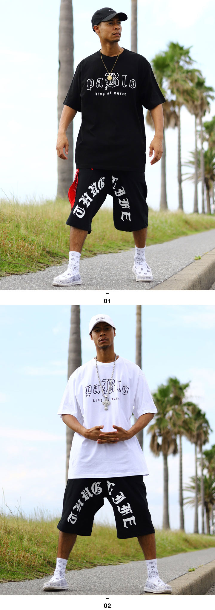 ACEFLAG（エースフラッグ） 上下セット 半袖 ブランド Tシャツ ハーフ