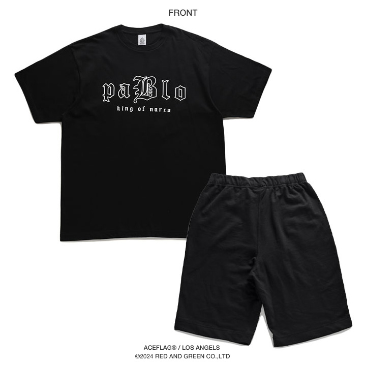 ACEFLAG（エースフラッグ） 上下セット 半袖 ブランド Tシャツ ハーフ