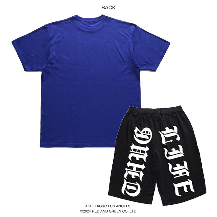 ACEFLAG ACE FLAG 上下セット 半袖 ブランド Tシャツ ハーフ
