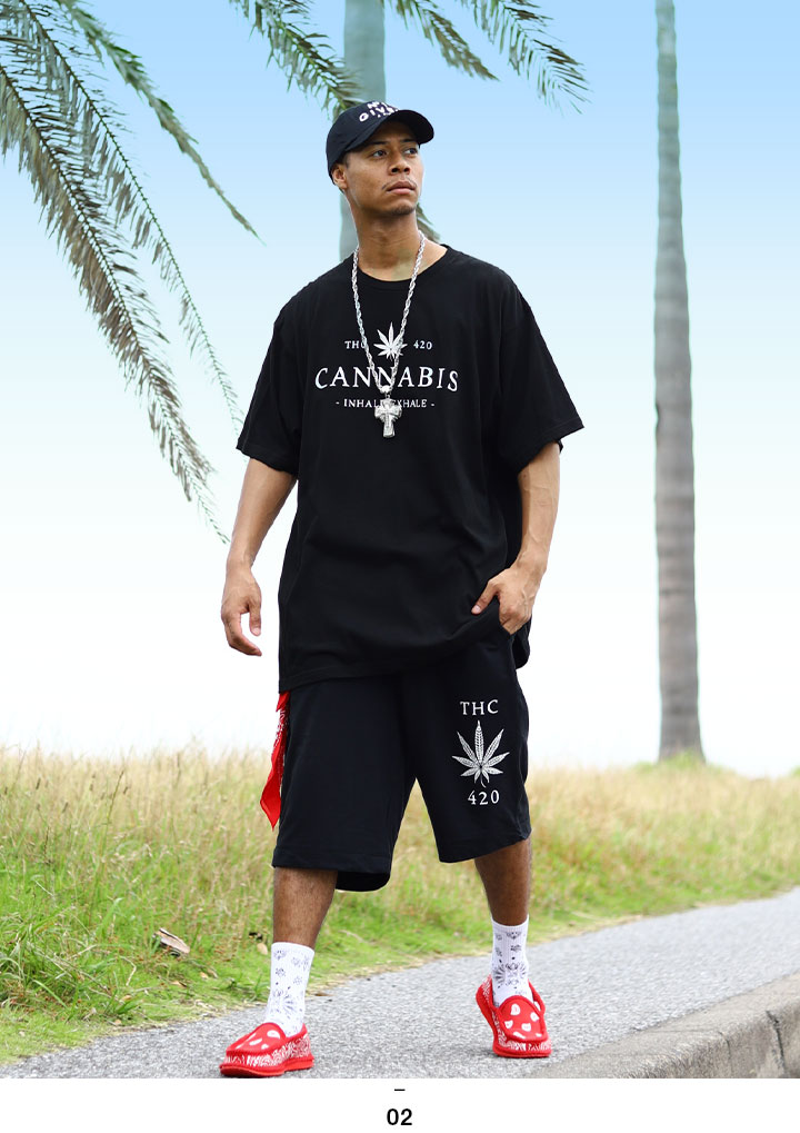 ACEFLAG ACE FLAG 上下セット 半袖 Tシャツ ハーフパンツ 大きい