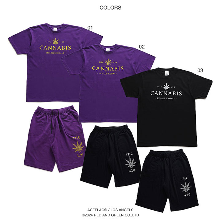 ACEFLAG（エースフラッグ） 上下セット 半袖 Tシャツ ハーフパンツ