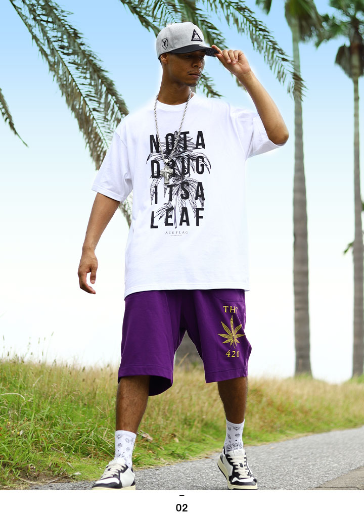 ACEFLAG（エースフラッグ） 上下セット 半袖 Tシャツ ハーフパンツ