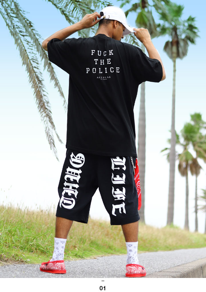 ACEFLAG（エースフラッグ） 上下セット 半袖 ブランド Tシャツ ハーフ