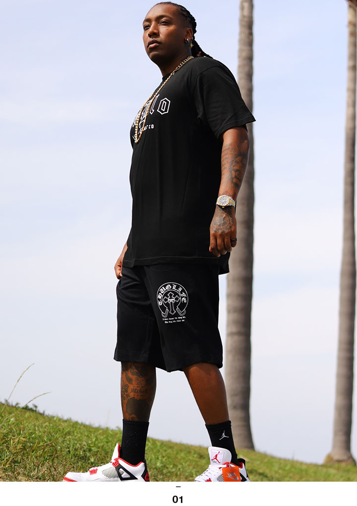 ACEFLAG（エースフラッグ） 上下セット 半袖 ブランド Tシャツ ハーフ