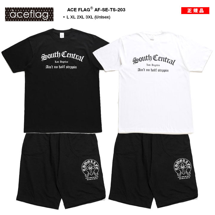 ACEFLAG ACE FLAG 上下セット 半袖 ブランド Tシャツ ハーフ