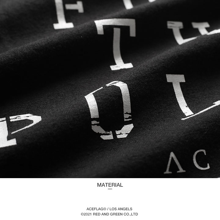 ACEFLAG ACE FLAG 上下セット 半袖 ブランド Tシャツ ハーフ