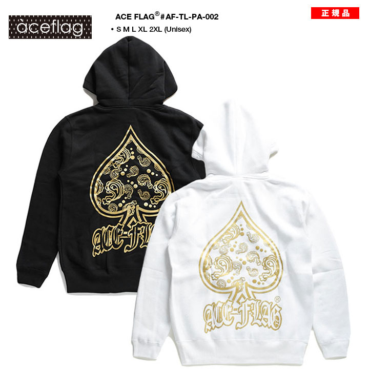 ACEFLAG（エースフラッグ） パーカー ブランド スケボー 長袖