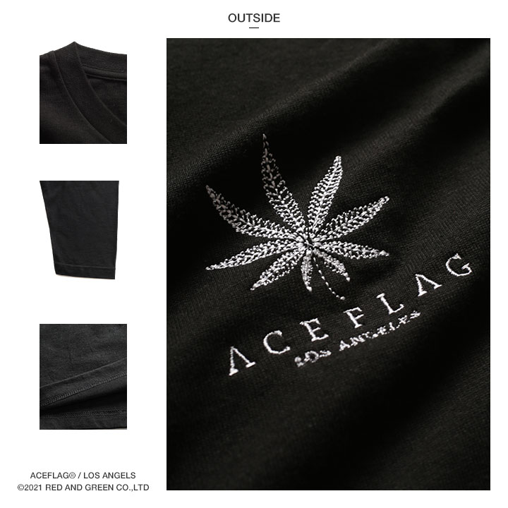 ACEFLAG ACE FLAG ロンT 大きいサイズ エースフラッグ Tシャツ