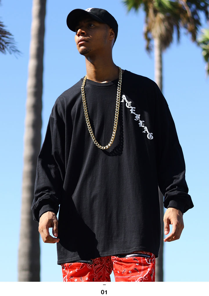 ACEFLAG（エースフラッグ） ロンT 春秋冬用 大きいサイズ Tシャツ 長袖