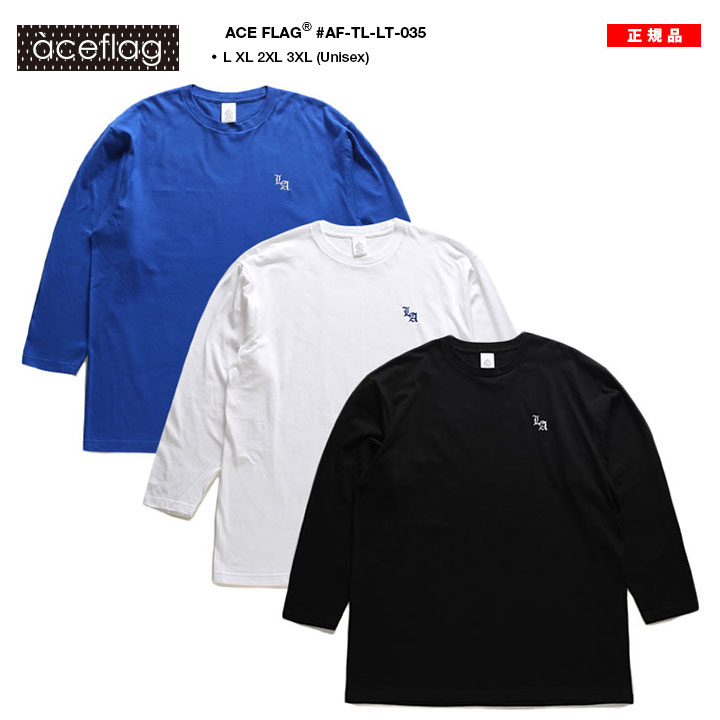 ACEFLAG（エースフラッグ） ロンT メンズ 大きいサイズ Tシャツ 長袖
