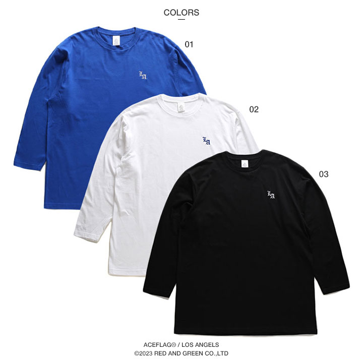 ACEFLAG（エースフラッグ） ロンT メンズ 大きいサイズ Tシャツ 長袖