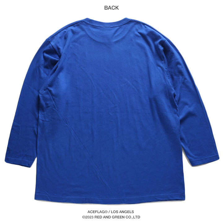 ACEFLAG（エースフラッグ） ロンT メンズ 大きいサイズ Tシャツ 長袖