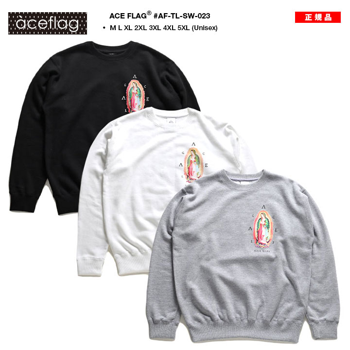 ACEFLAG（エースフラッグ） トレーナー ブランド スケボー 長袖