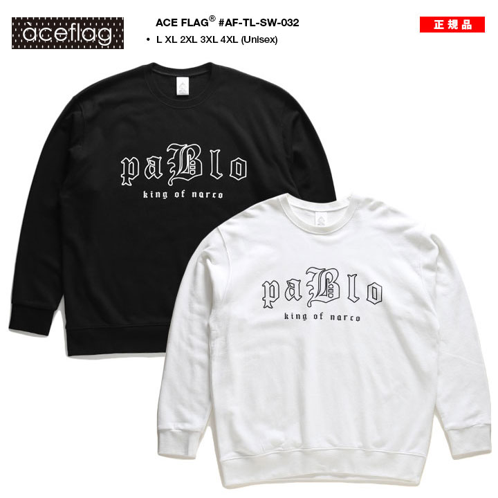 入手困難 即納 ACEFLAG パーカー narcos パブロ エスコバル 楽天市場】【インポート】 PABLO ESCOBAR HOODIE black パブロ