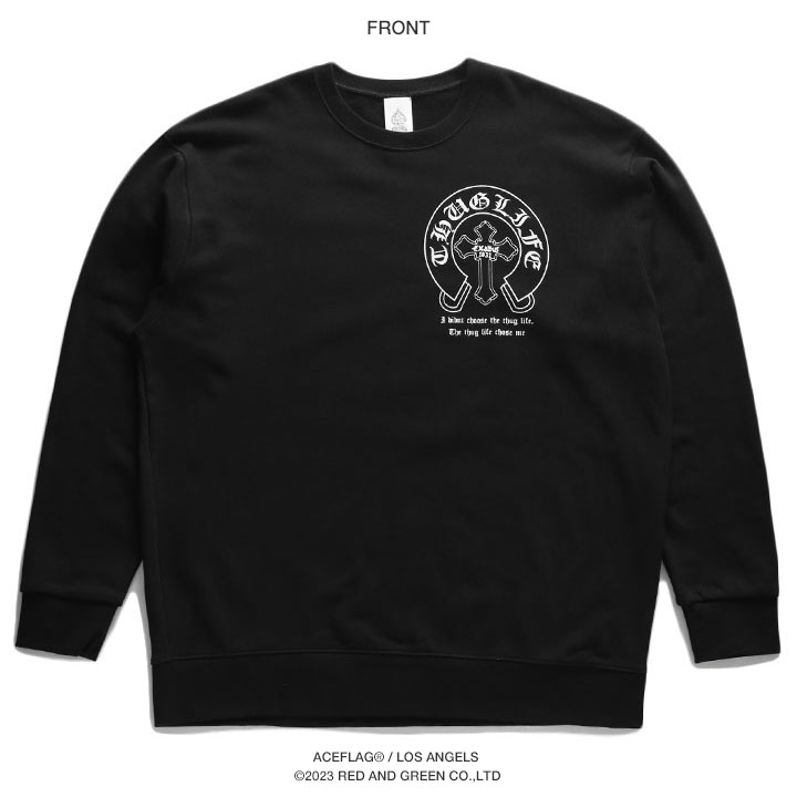 ACEFLAG（エースフラッグ） トレーナー ブランド スケボー 長袖