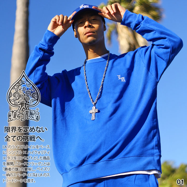 ACEFLAG（エースフラッグ） トレーナー ブランド スケボー 長袖