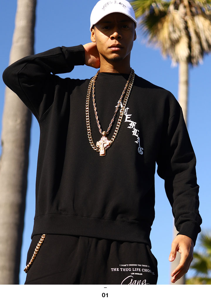 ACEFLAG（エースフラッグ） トレーナー ブランド 長袖 スウェット 裏