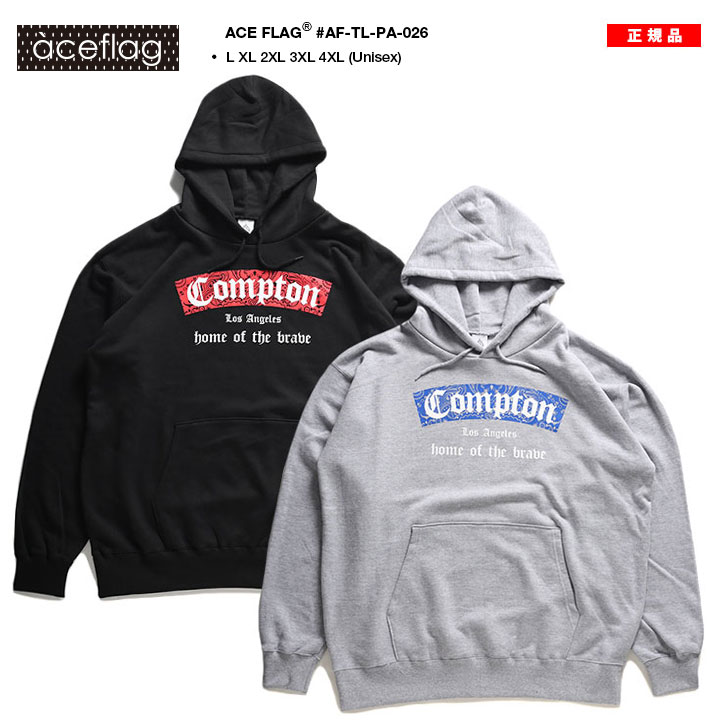 ACEFLAG（エースフラッグ） パーカー ブランド スケボー フーディ 長袖