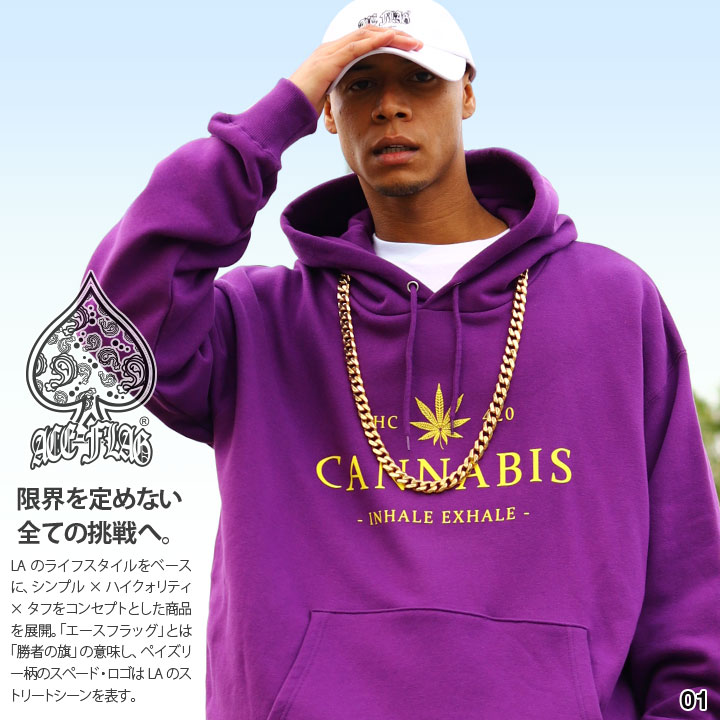 ACEFLAG（エースフラッグ） パーカー スケボー フーディ 長袖