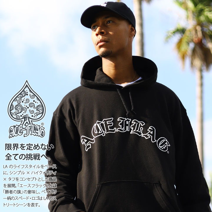 ACEFLAG ACE FLAG パーカー ブランド スケボー フーディ 長袖