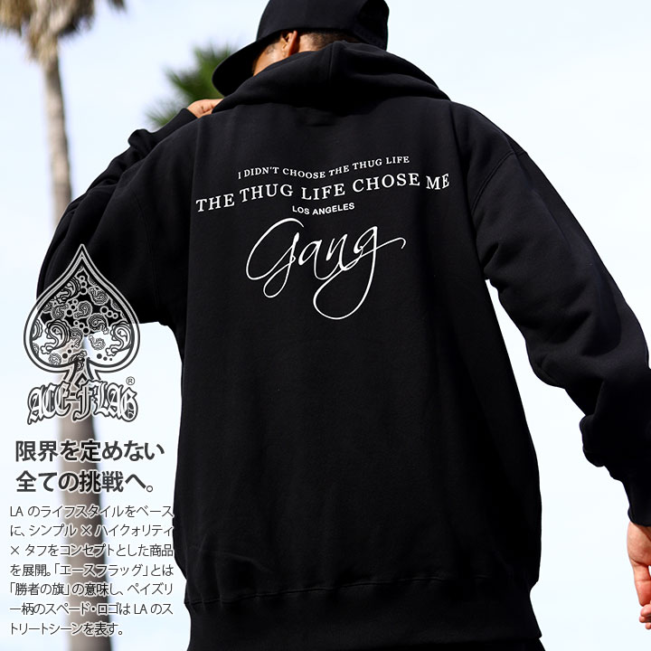 入手困難 即納 送料無料 ACEFLAG パーカー サグライフ 入手困難 即納 ACEFLAG パーカー THUG LIFE サグライフ 十字架