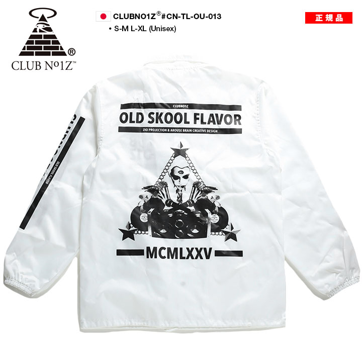クラブノイズ CLUB NO1Z アウター コーチジャケット ナイロン