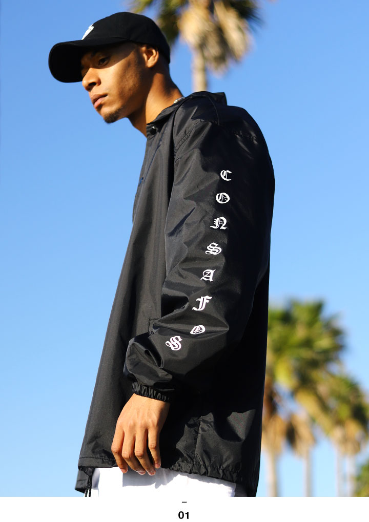 ACEFLAG（エースフラッグ） アウター 長袖 コーチジャケット ナイロン