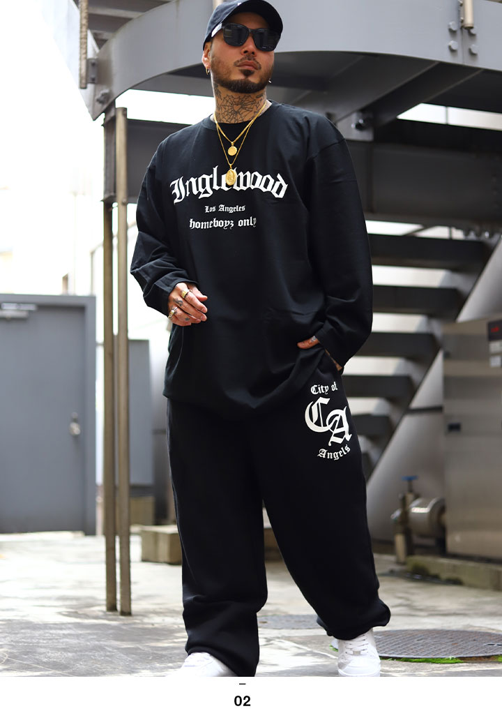 ACEFLAG（エースフラッグ） 上下セット 長袖 ブランド 大きいサイズ