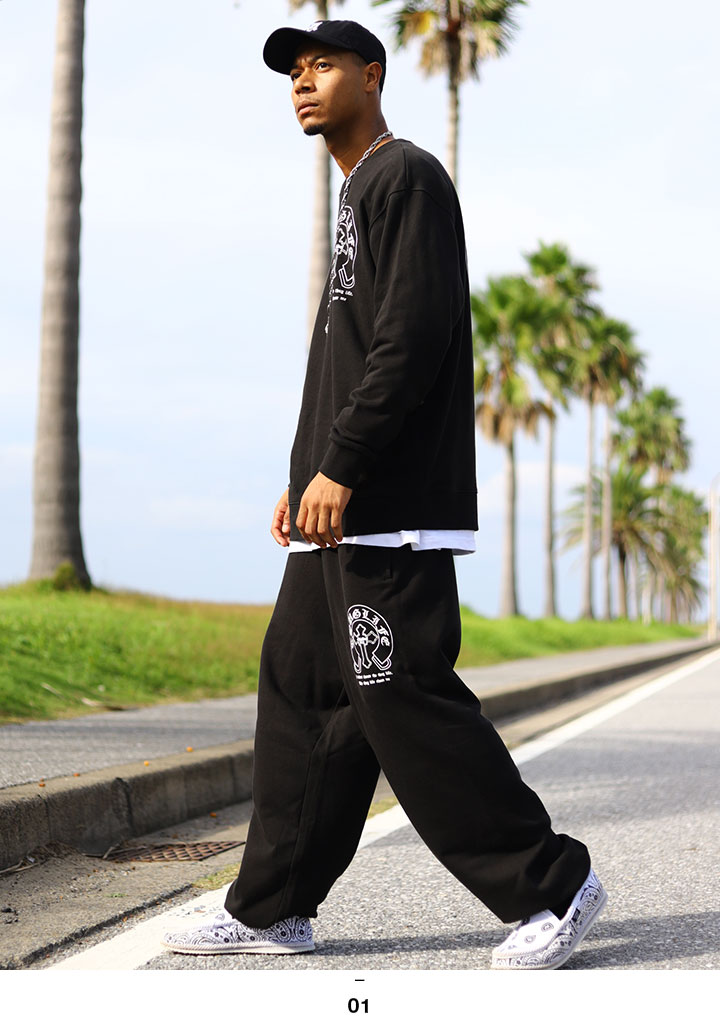 ACEFLAG（エースフラッグ） 上下セット 長袖 ブランド スケボー 大きい