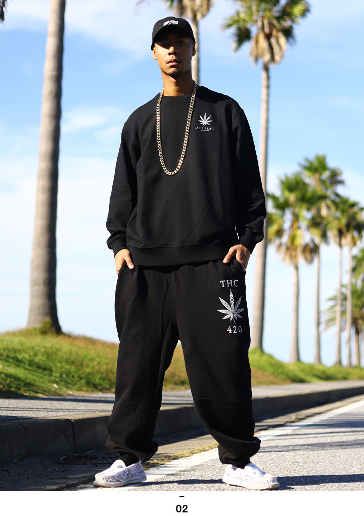 ACEFLAG（エースフラッグ） 上下セット 長袖 ブランド 大きいサイズ