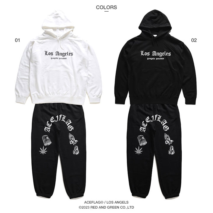 ACEFLAG（エースフラッグ） 上下セット 長袖 ブランド 大きいサイズ