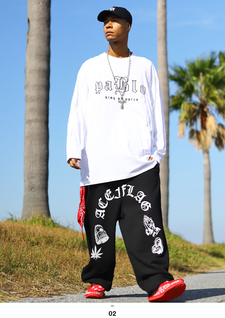 ACEFLAG（エースフラッグ） 上下セット 長袖 ブランド 大きいサイズ