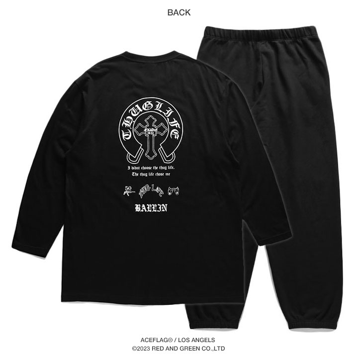 ACEFLAG（エースフラッグ） 上下セット 長袖 ブランド メンズ 春秋冬用
