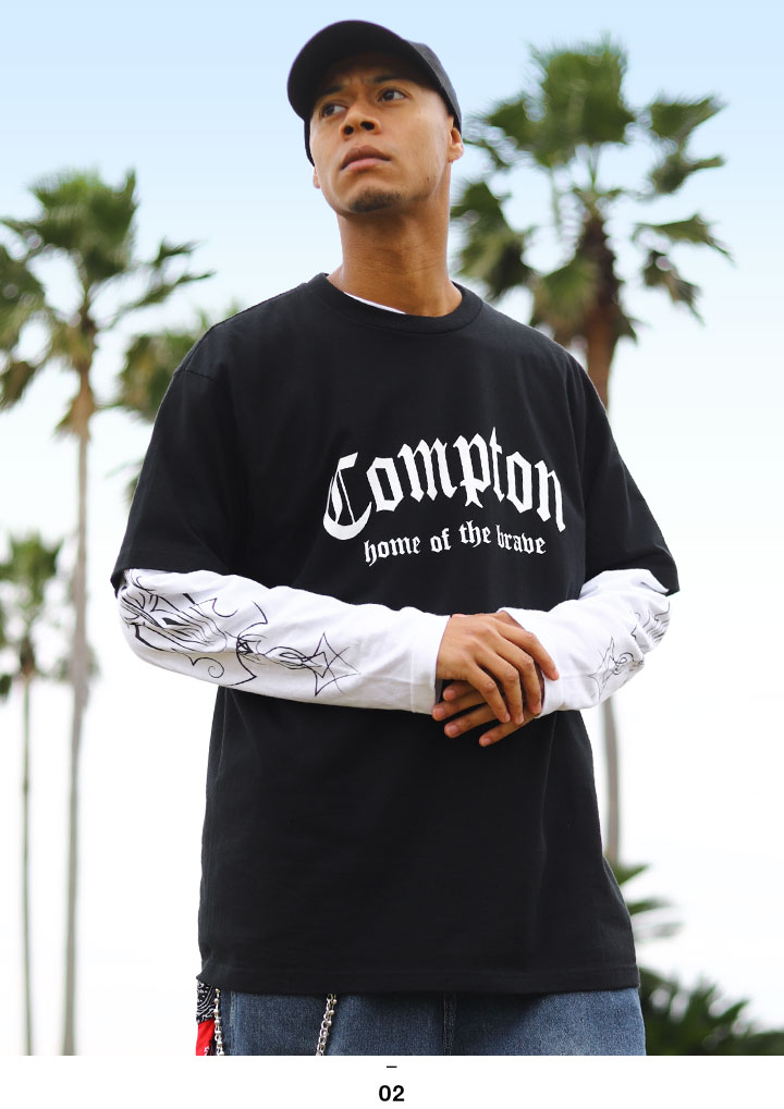 ACEFLAG（エースフラッグ） セットアップ 重ね着 半袖 Tシャツ 長袖