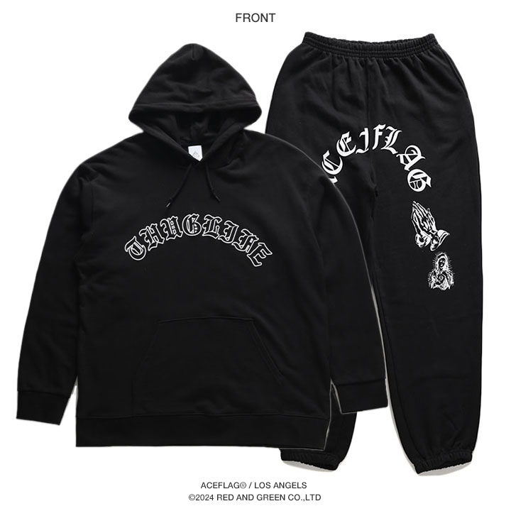 ACEFLAG（エースフラッグ） 上下セット 長袖 ブランド 大きいサイズ