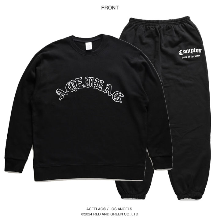 ACEFLAG ACE FLAG 上下セット 長袖 ブランド 大きいサイズ エース