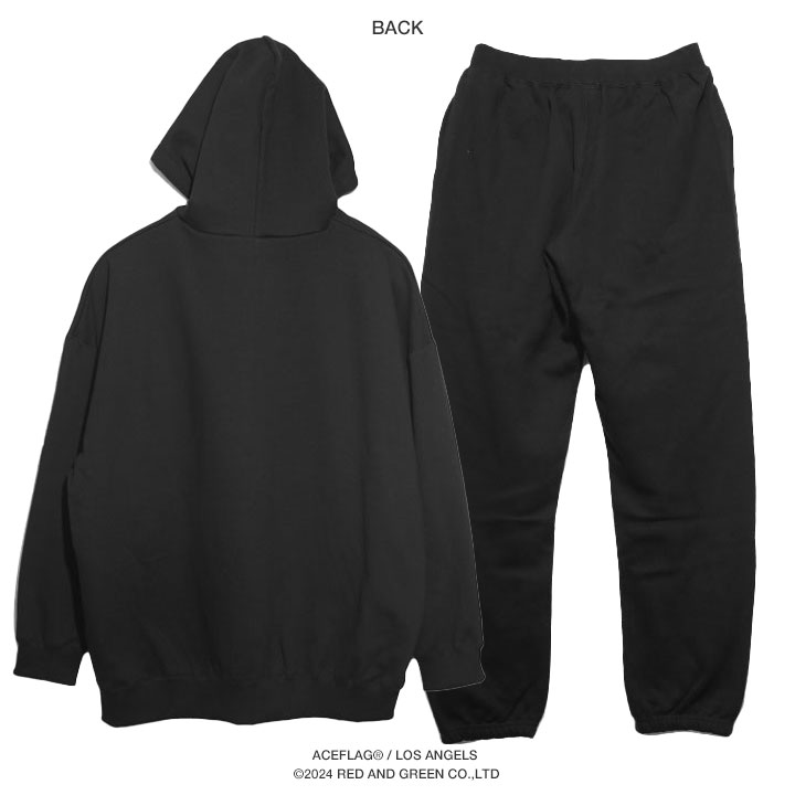 ACEFLAG（エースフラッグ） 上下セット 長袖 ブランド 無地 大きい