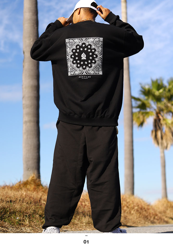 ACEFLAG（エースフラッグ） 上下セット 長袖 ブランド 大きいサイズ