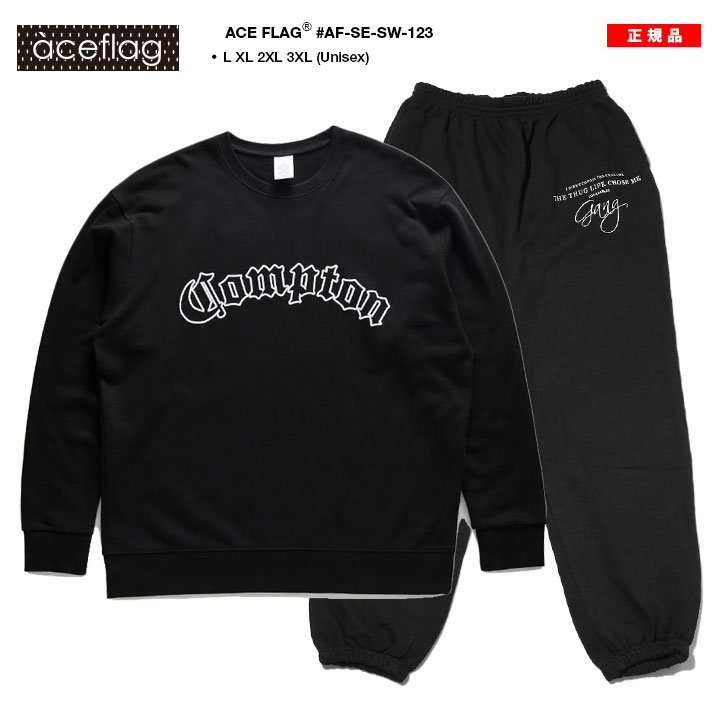 新品未使用　エースフラッグ　2XL　セットアップ 楽天市場】ACE FLAG 上下セット 長袖 ブランド メンズ 春秋冬用
