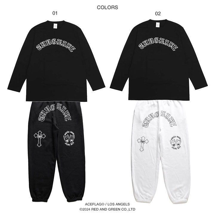 ACEFLAG（エースフラッグ） 上下セット 長袖 ブランド 大きいサイズ