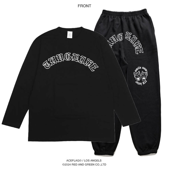 ACEFLAG（エースフラッグ） 上下セット 長袖 ブランド 大きいサイズ